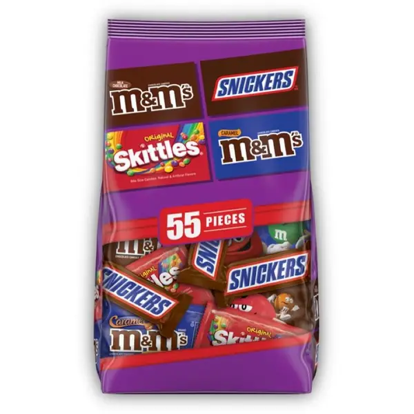 Save on Mars Assorted Fun Size Chocolate & Fruity Candy - 55 ct Order  Online Delivery