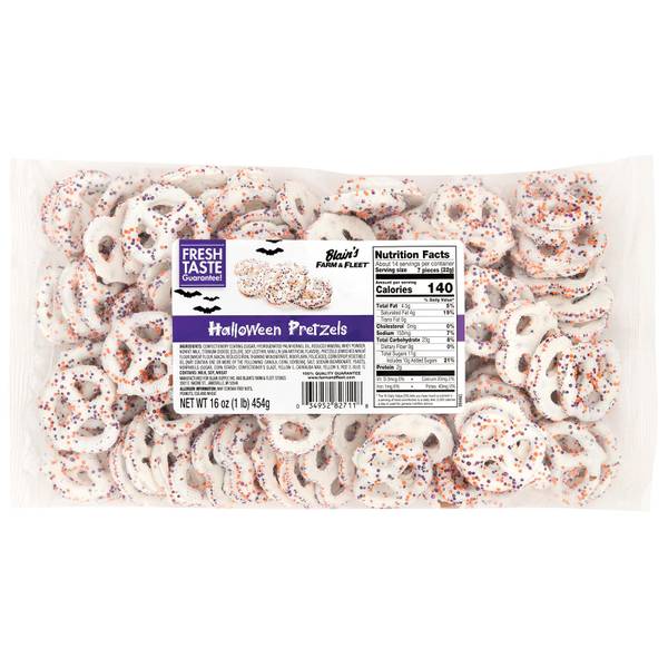 Photo of 16 oz Halloween Frosted Pretzels