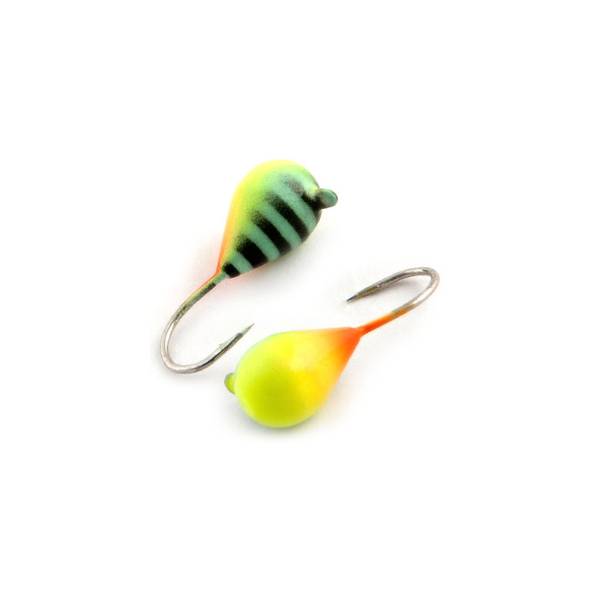 Akara Teardrop Tungsten Jig #12 Firetiger Glow