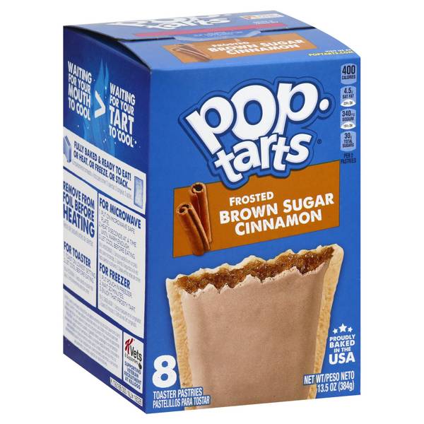 Pop Tarts 8 Count Frosted Brown Sugar Cinnamon Toaster Pastries 218708 Blains Farm And Fleet 5129