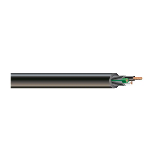 Southwire 25 ft. 14/3 300-Volt CU Black Flexible Portable Power