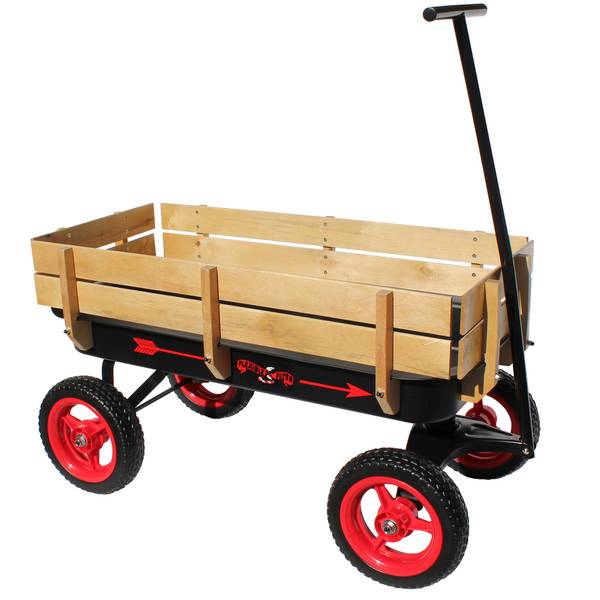 radio flyer wagon skis