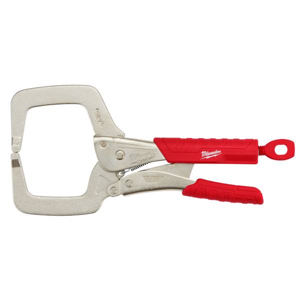 Milwaukee 11" Locking CClamp with Grip 48223631 Blain's Farm & Fleet