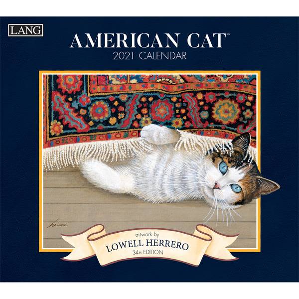 Lang American Cat Wall Calendar - 22991001889 | Blain's Farm & Fleet