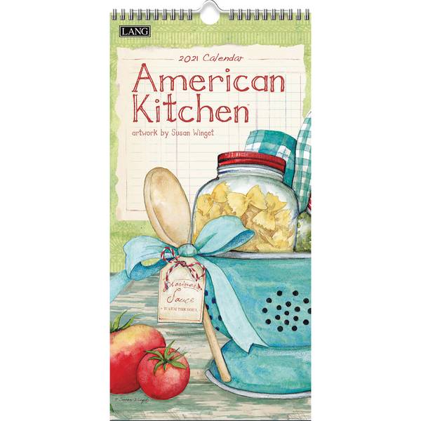 Lang American Kitchen Vertical Wall Calendar 21991079145 Blain's