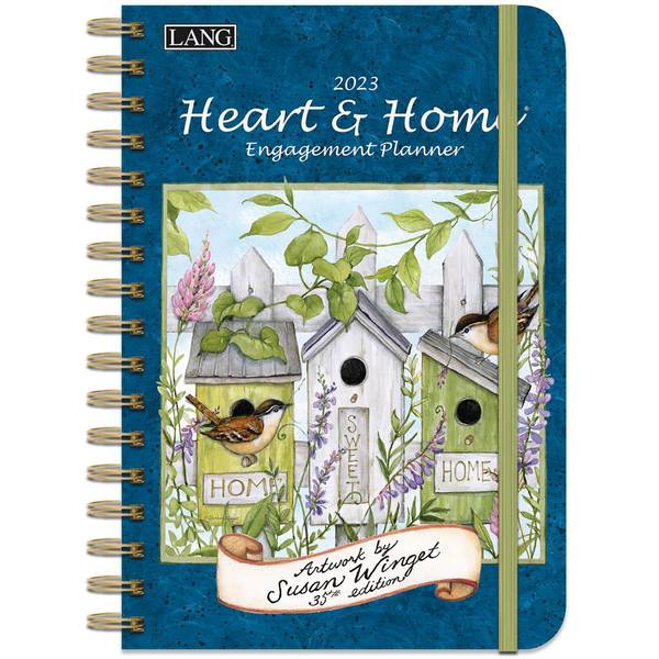 Lang Heart and Home Spiral Engagement Planner 23991011085 Blain's