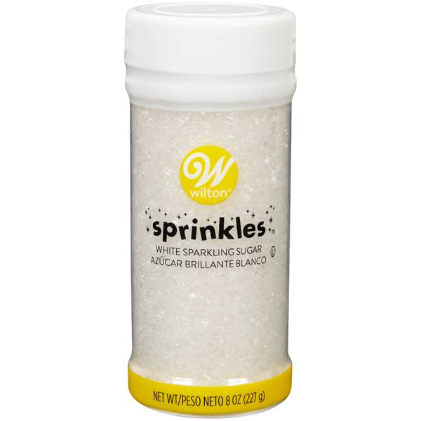 Snowflake Crystals Sanding Sugar, Sprinkles, Snowflake Sprinkles
