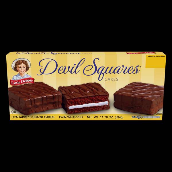 little debbie cakes devil squares
