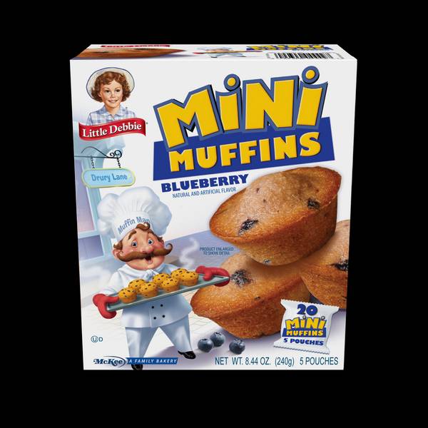 Little Debbie Blueberry Mini Muffins - 2430004442 | Blain's Farm & Fleet
