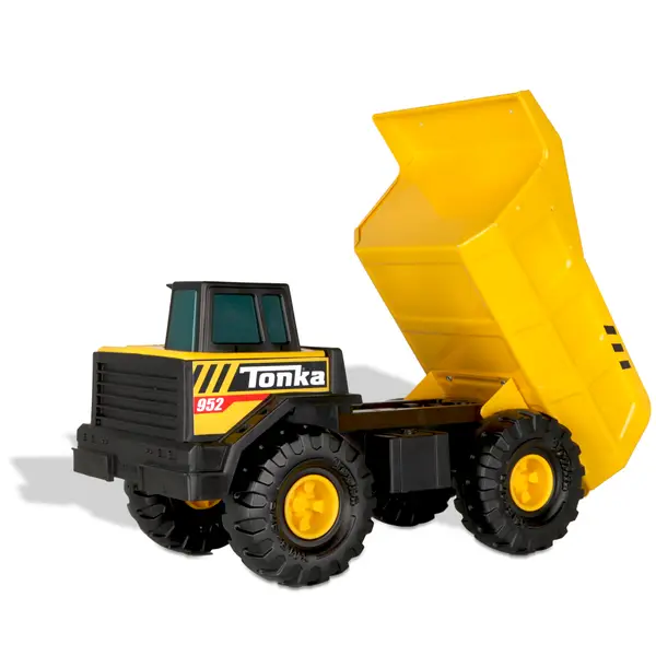 Vintage Tonka Mighty Dump Truck 768 Big 17” Long Yellow 1999