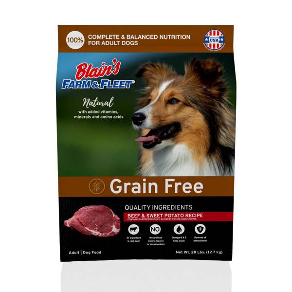 Blain's 2025 dog food