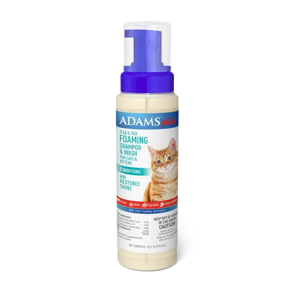 Adams cat shampoo sale