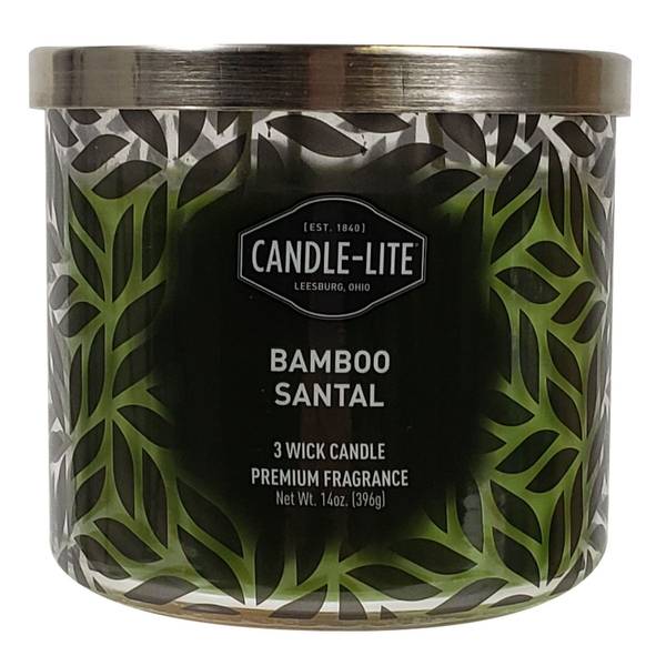 CandleLite 14 oz Bamboo Santal Candle 4417805 Blain's Farm & Fleet