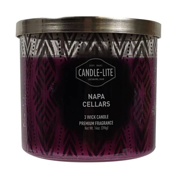 CandleLite 14 oz Napa Cellars Candle 4417983 Blain's Farm & Fleet