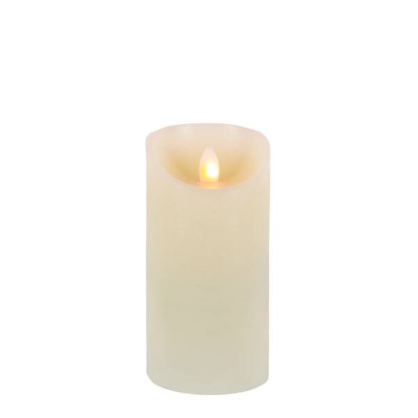 Aurora 3x6'' Wax LED Pillar Candle - 44610