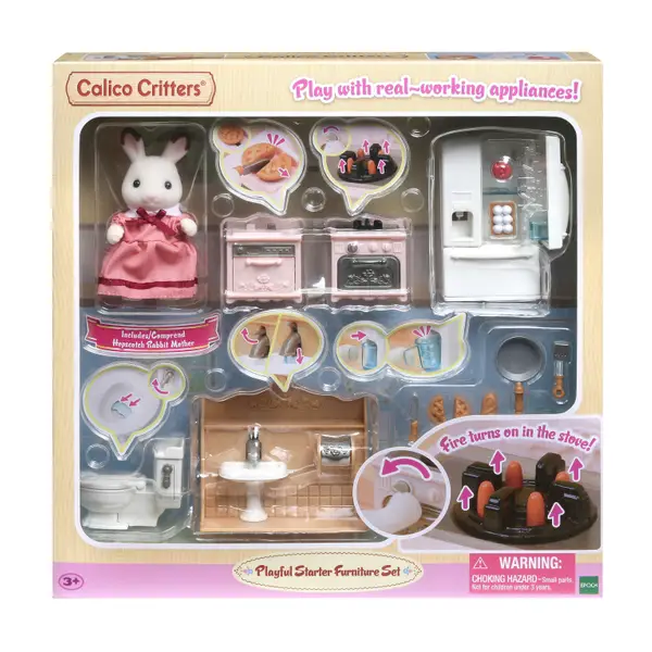 Calico Critters Kitchen Playset - Create Delicious Meals with Your Critters