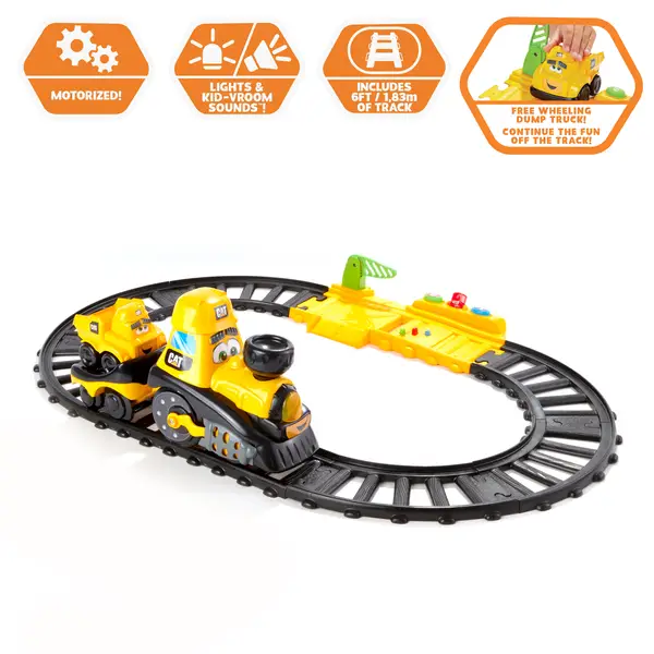 Cat construction train set online