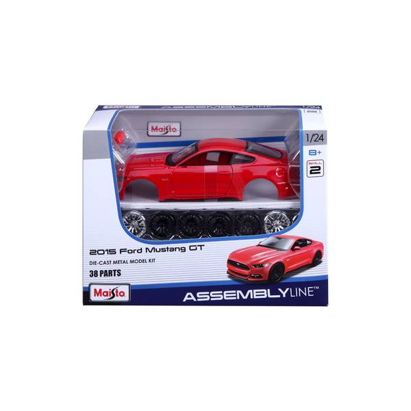 MAISTO Assembly Line 1:24 Scale Die-Cast Metal Car Model Kit Kids Toy Gift  