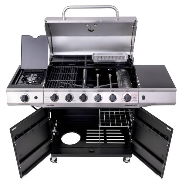 Performance 6 outlet burner gas grill