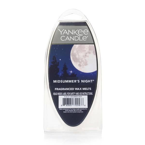 Yankee Candle Wax Melts, Fragrance, Midsummer's Night - 2.6 oz
