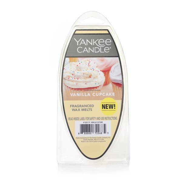 Yankee Candle 2.6 oz Vanilla Cupcake Wax Candle Melts - 1585179