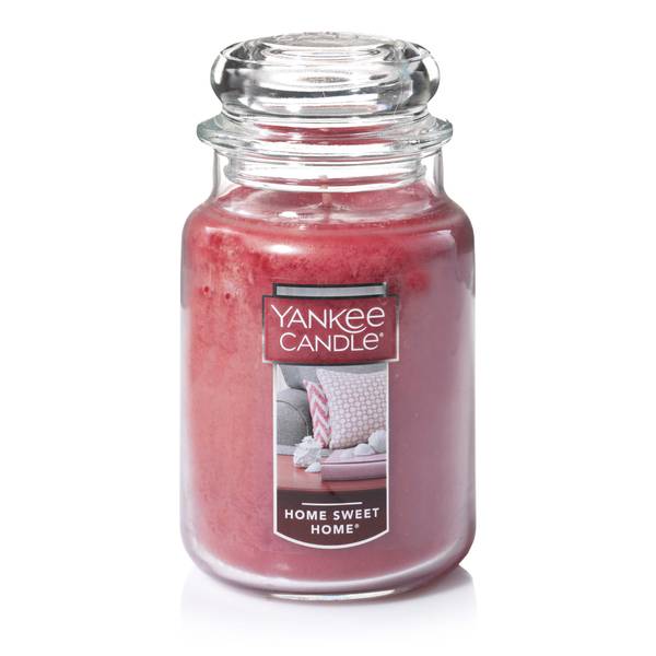  Yankee Candle Sparkling Cinnamon Scented, Classic 22oz Large  Jar Single Wick Candle, Over 110 Hours of Burn Time