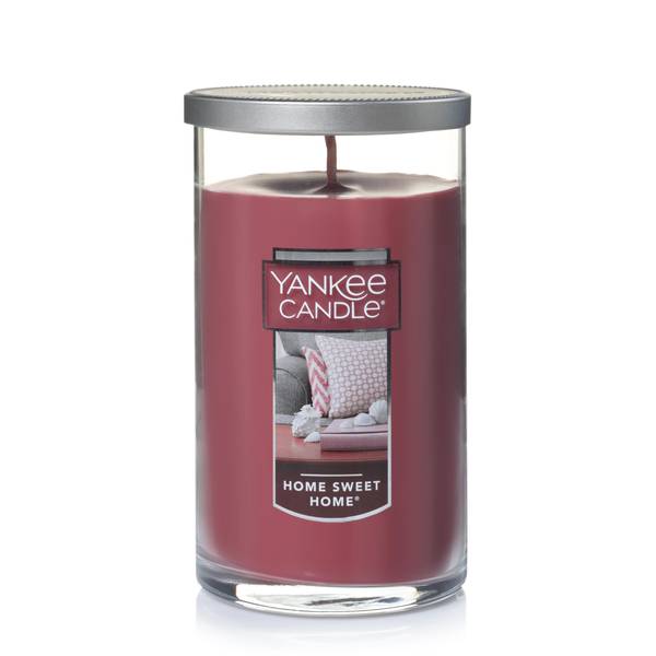 Yankee Candle 12 oz Home Sweet Home Pillar Candle - 1221183W | Blain's