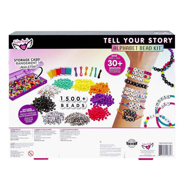 Tell Your Story ABC Bead Case Bracelet Kit - West Side Kids Inc