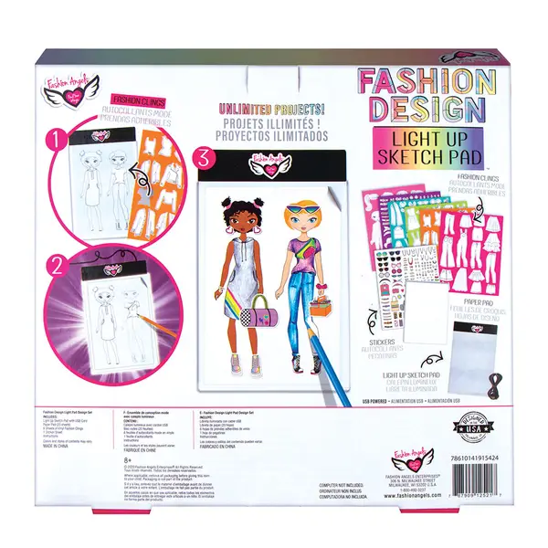 12213 Fashion Design Compact Sketch Portfolio - Lindens Dancewear