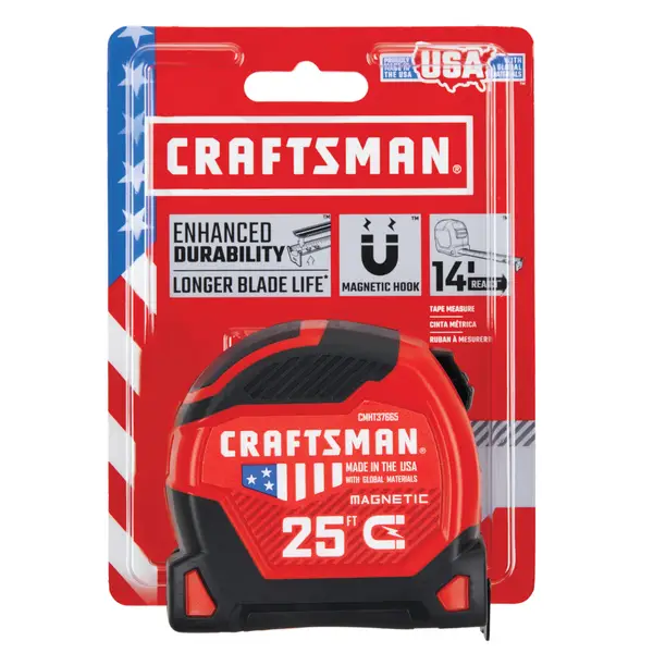 Details about   Craftsman USA No CMHT37725 25ft Tape Measure 