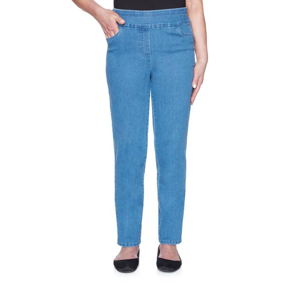 alfred dunner jeans elastic waist