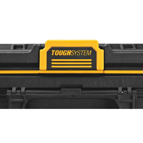 thumbnail image 2 of DEWALT TOUGH SYSTEM 2.0 Tool Box - IP65 Rated, 110 Lb Capacity, Auto-Connect Latches, Large Storage For Job Site 2 of 13
