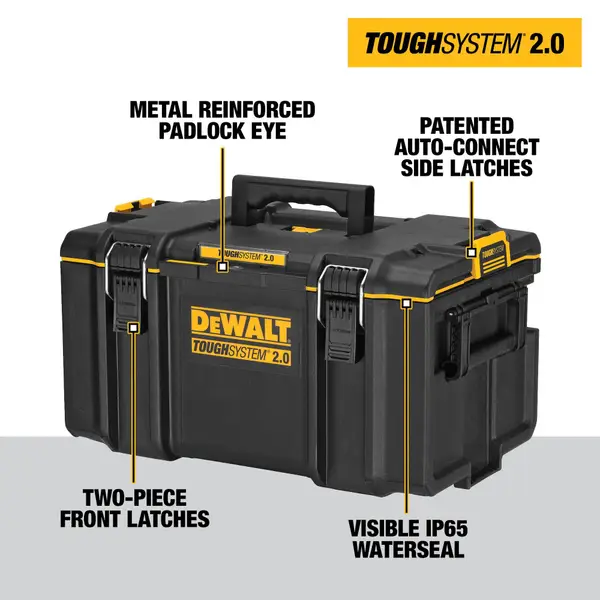 DEWALT ToughSystem 2.0 Large Toolbox - DWST08300 | Blain