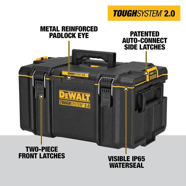 DEWALT® TOUGHSYSTEM® 2.0 Deep Compact Toolbox