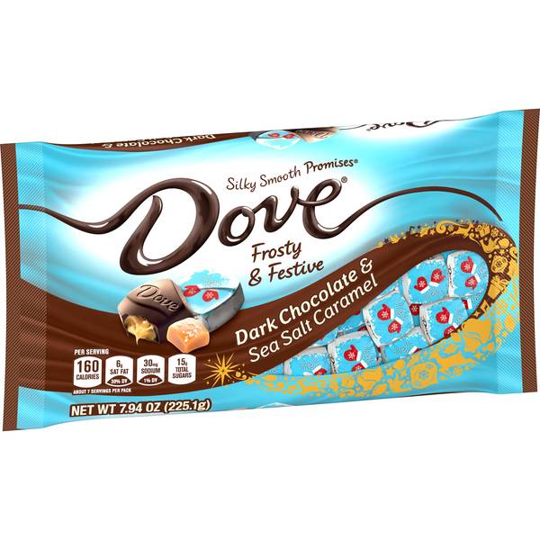 Dove 7.95 oz Christmas Dark Chocolate & Sea Salt 10040000591228