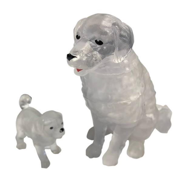 Be Puzzled 3D Crystal Dog & Puppy Puzzle 31087 Blain's Farm & Fleet