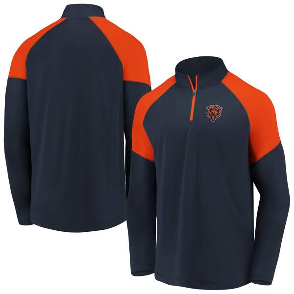 Download NFL Men's Long Sleeve Chicago Bears Mock Neck 1/4 Zip ...