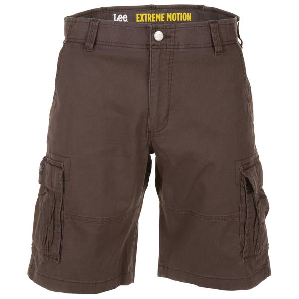 Lee Men's Extreme Motion Crossroad Cargo Shorts, Olive, 42 - 218-6107 ...