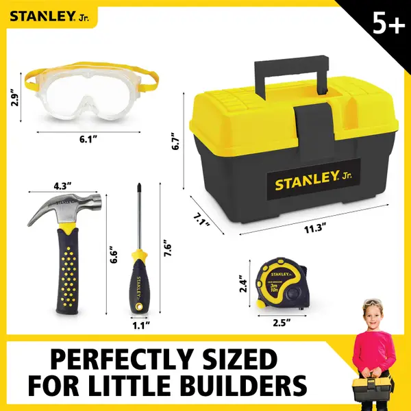 Stanley Jr. Workbench Mega Tool Set | 140 Pieces