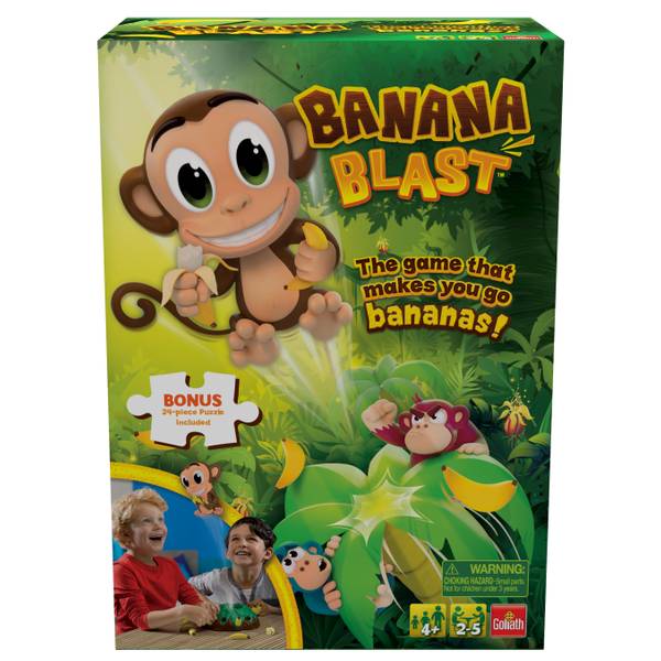  Monkey See Monkey Poo Game for Kids with Banana