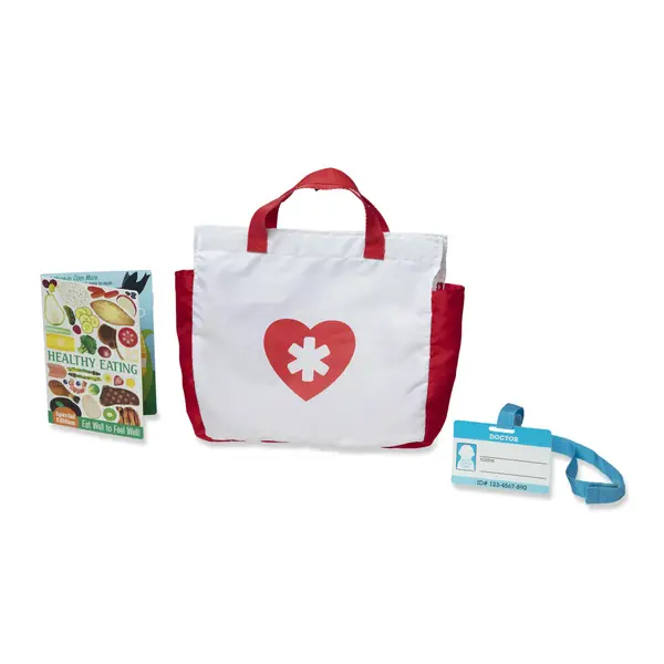 Melissa and Doug Doctor Fancy Dress + Peppa Pig's Medic Nurse Playset