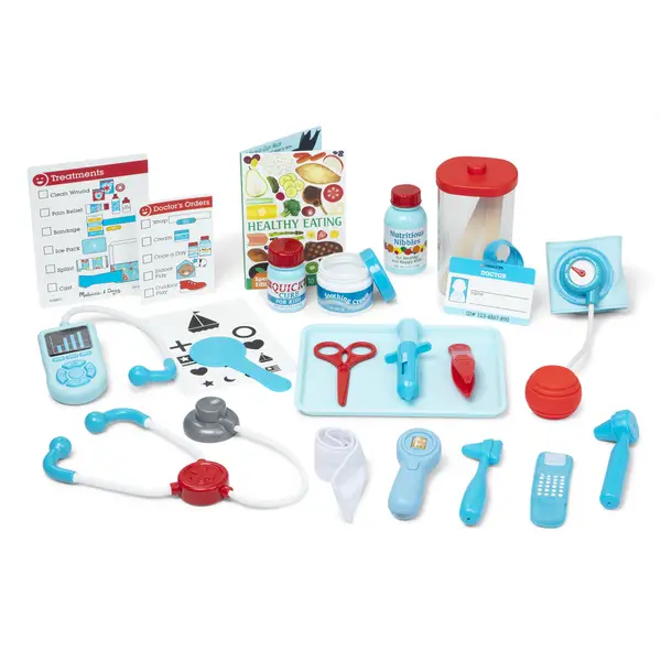 Melissa and Doug Doctor Fancy Dress + Peppa Pig's Medic Nurse Playset