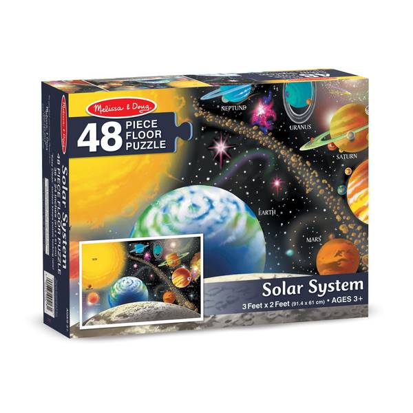 Melissa & Doug 48-Piece Solar System Floor Puzzle