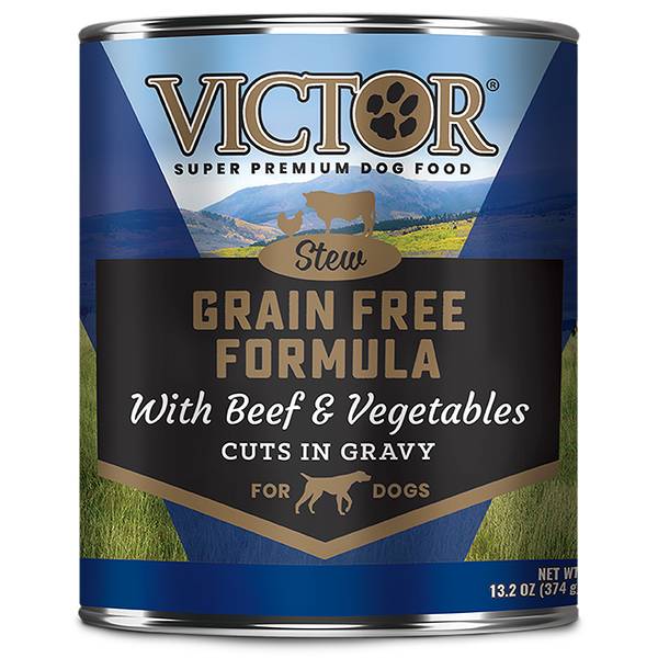 Victor 13.2 oz Grain Free Cuts in Gravy with Beef and Vegetables