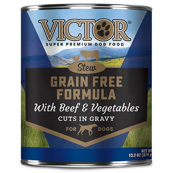 chicken free victor dog food Victor Grain Free Formula Chicken & Vegetables Cuts Gravy Wet Dog Food