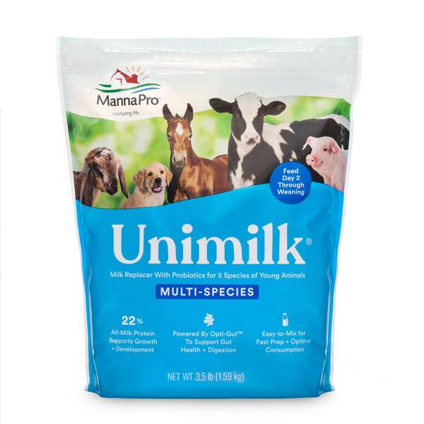 Photo of 3.5 lb Unimilk Multi-Species Milk Replacer