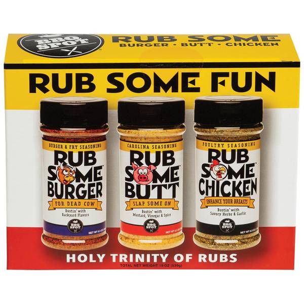 BBQ Spot Rub Some Fun BBQ Gift Pack 705364 Blain's Farm & Fleet