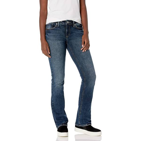 elyse slim boot silver jeans