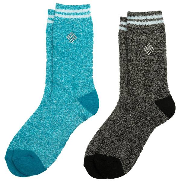Columbia Women's 2Pack Midweight Thermal Crew Socks RCS610WUSATF2PR