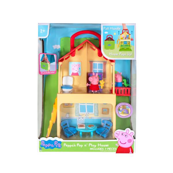 peppa pig family home playset b&m